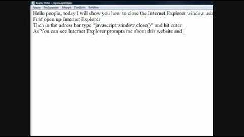 How to close an Internet Explorer window using JavaScript