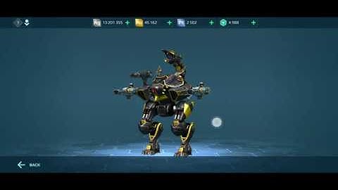 War Robots Test Server - NEW  Scorpion(Robot), Accelerator( Titan Module )