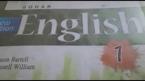 English Class 1 Lecture 9 | By Farkhanda Faqir Hussain | Falcon School System