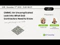 CMMC: An Uncomplicated Look Into What DoD Contractors Need to Know 📱