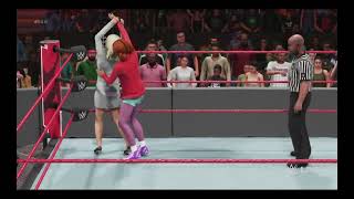 WWE 2K19: Cassie VS. Christine Everhart (Round 2)