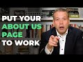 How to Write an "About Us" Page that Makes You Money