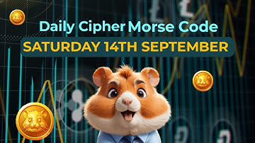 September 14th Hamster Kombat daily Cipher - Your Morse Code Guide!