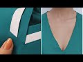 V‑Neck Too Loose? This Simple Trick Makes It Clean and Stable👍👌