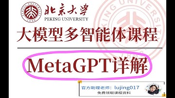 【大模型入门】大模型Agent智能体和MetaGPT详解:智能体agent从概念到应用,MetaGPT多智能体框架搭建及项目实战！#人工智能 #aiagent  #llm #大模型 #人工智能课程