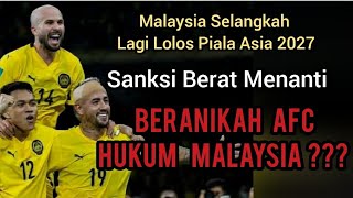 Malaysia Almost Qualified for the Asian Cup, Faces AFC Sanctions