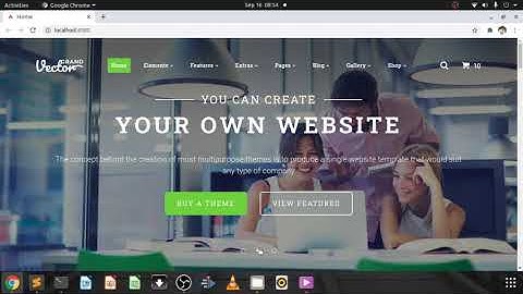 Membuat website bisnis  codeigniter 4 | instalasi & template