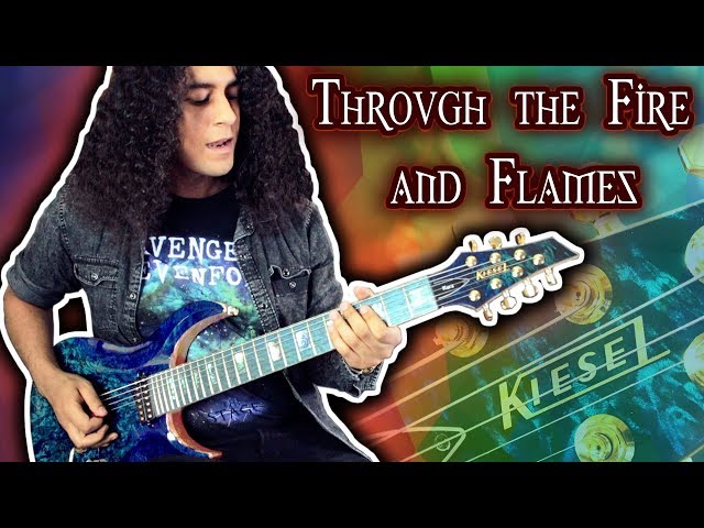 Through The Fire and Flames | DRAGONFORCE | Guitar Cover class=