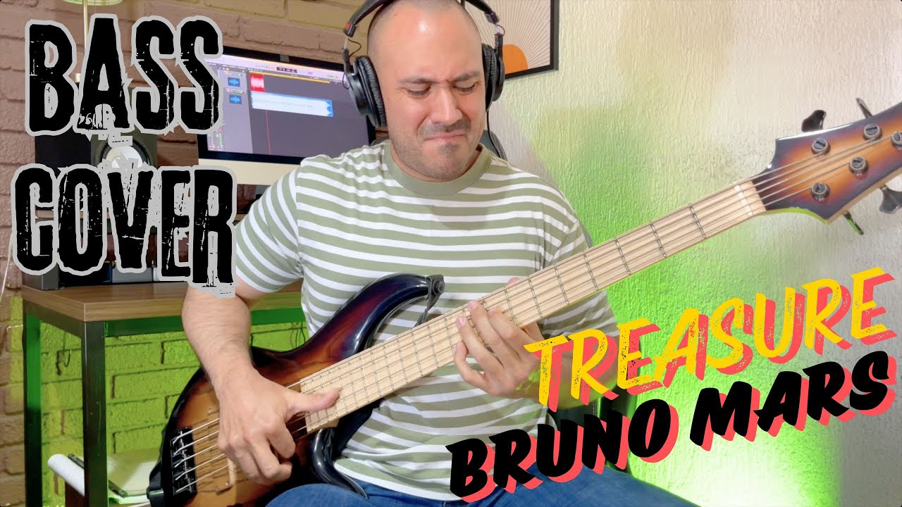 Treasure - Bruno Mars (JANDREX BASS COVER)