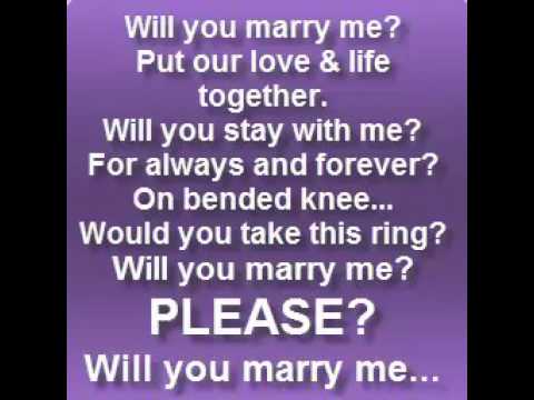 Will You Marry Me Alabama Youtube