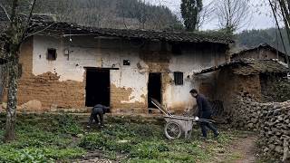 Grandmother left two siblings an old house abandoned for many years - they turned it into a paradise