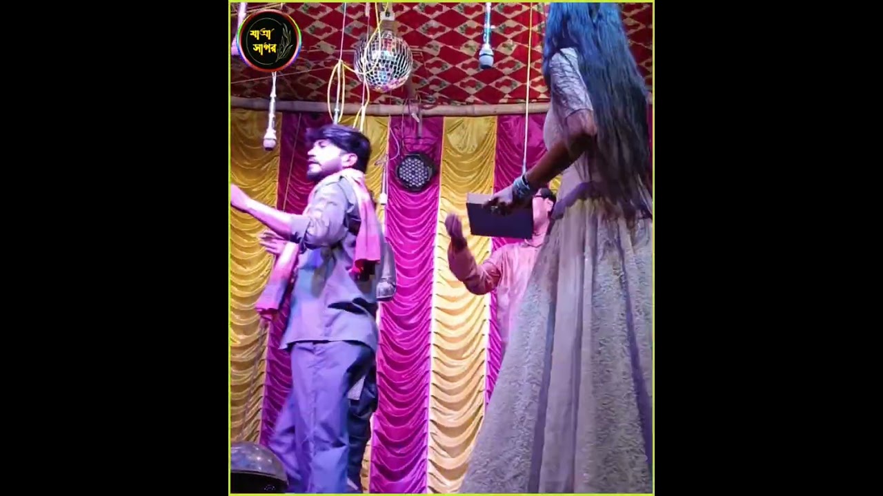 আমি বাংলাবাজারের বাদশা --  যাত্রার HERO no.1 ROCKSTAR - কুমার সঞ্জু ও প্রিয়াংশি 