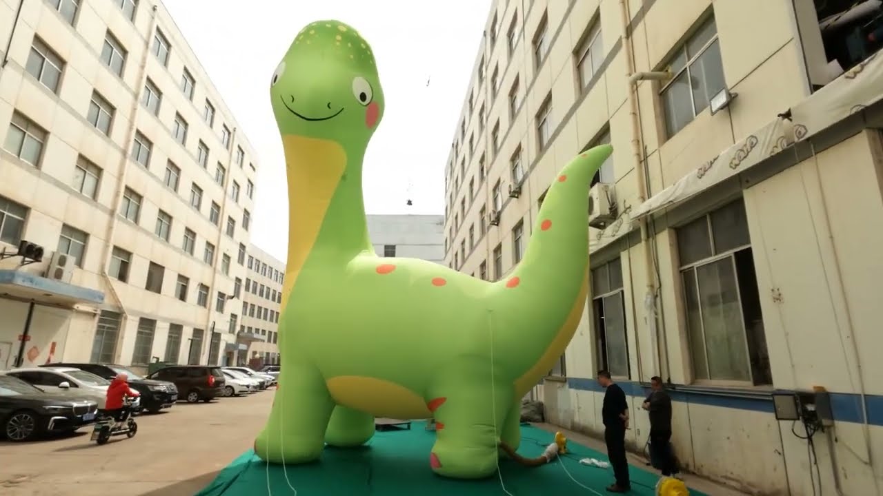 Light Green Inflatable Balloon Airglow Mascot for 2023 