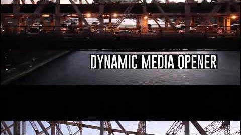 Dynamic Media Opener / Titles - v2| VideoHive Templates | After Effects Project Files