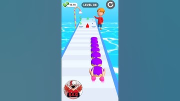 Bakery Stack Run Level -8#shorts #funny #trending #viral