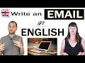 Emails in english  how to write an email in english  business english writing