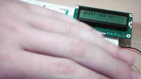 Ultrasonic range finder