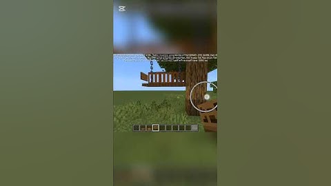 swing in minecraft #minecraft #tutorial #gaming #build #edit