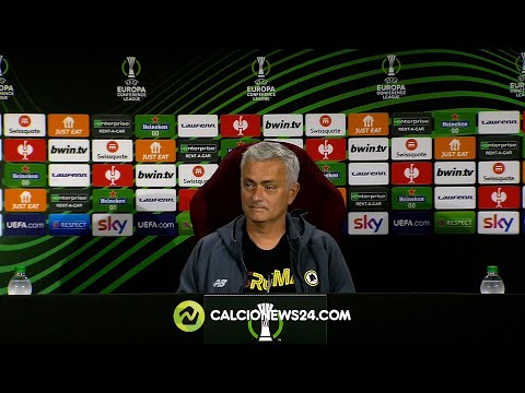 Conferenza stampa Mourinho pre Roma-Leicester: “Domani voglio 70 mila giocatori”