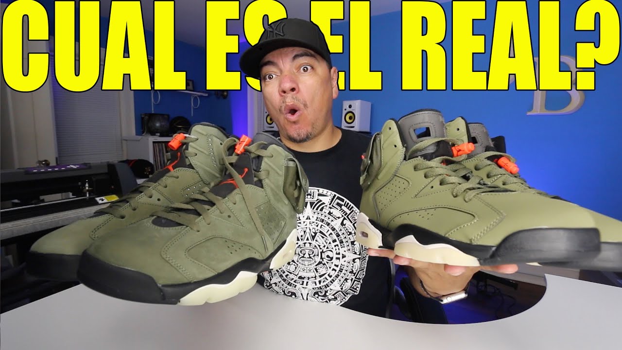 Compre unos jordan 6 Travis Scott a $56 en AliExpress (me estafaron?)