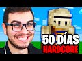 Intenté Sobrevivir 50 Días en Minecraft Hardcore!