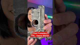 ⚠️PROP⚠️ Post processing a 3D print makes it looks worse before it gets better. .#3dprinting