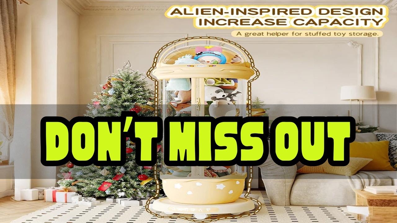 Transparent Doll Storage Box Labubu Home Storage Organization Children's Toys Plush Astronaut Zippe