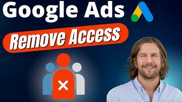 How to remove yourself or a user from a Google Ads account