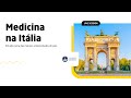 Live Session: Estude Medicina na Itália - Descubra oportunidades