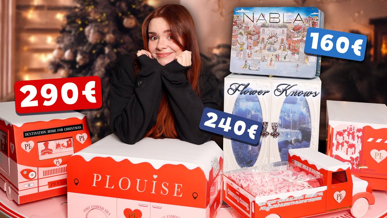 Ich teste die KRASSESTEN Beauty Adventskalender von Indie Brands! (es wird teuer ☠️)