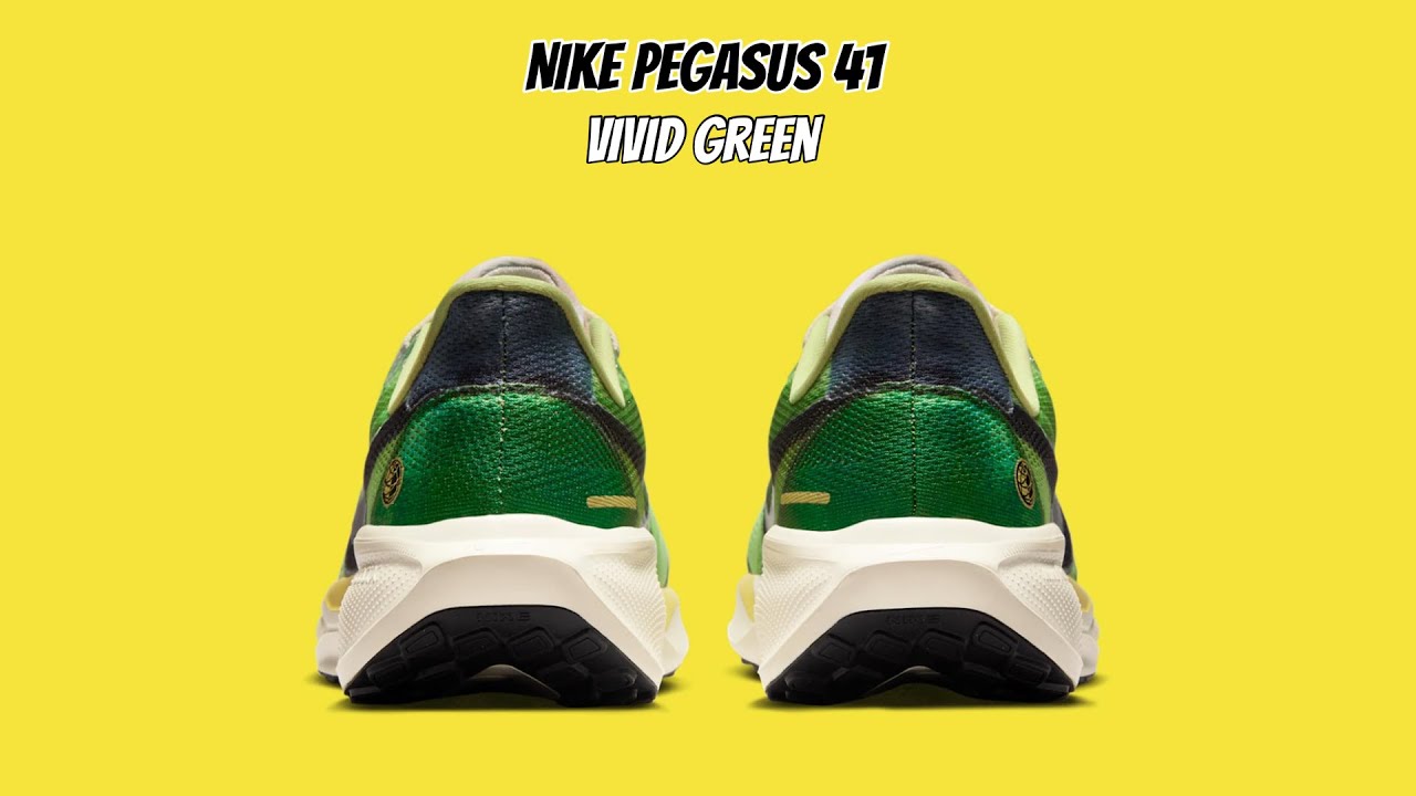 Nike Pegasus 41 Vivid Green - YouTube