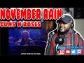 First hearing Guns N' Roses - November Rain | " Rock Music "Reaction