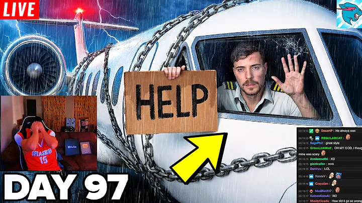 Mrbeast: Survive 100 Days Trapped In A Private Jet, Keep It Reaction 🤯