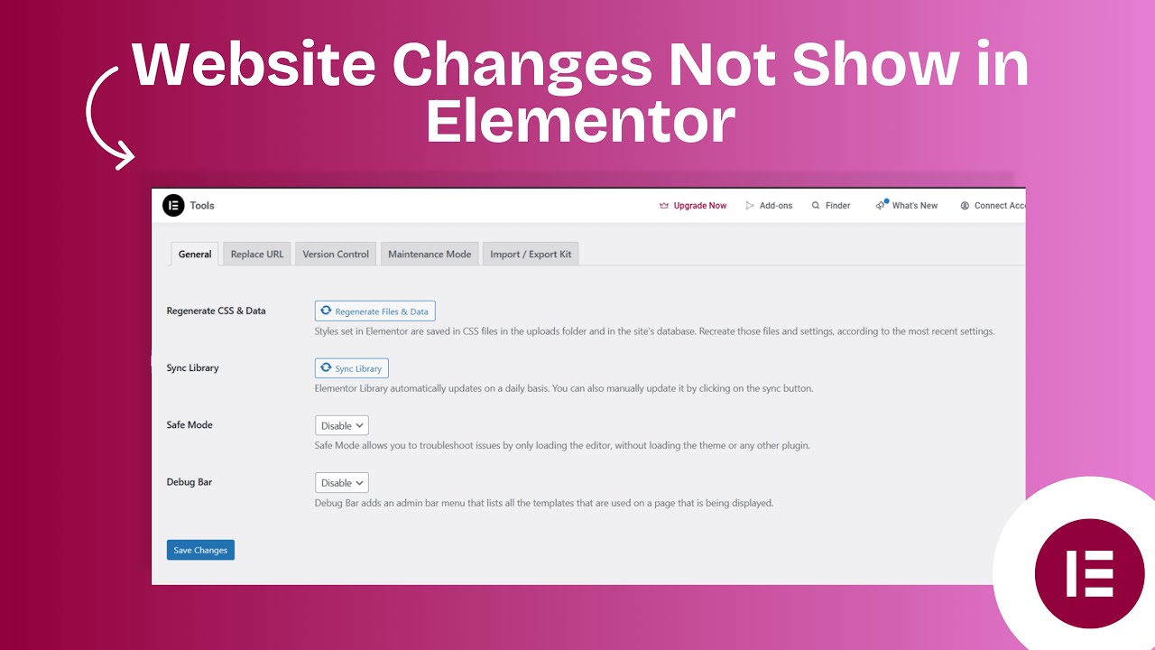 Fix Website Changes Not Show in Elementor WordPress | Easy fix 🚀 - YouTube