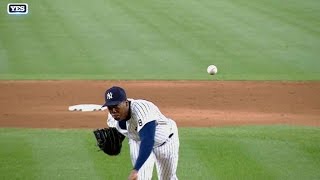 MIN@NYY: Chapman fans Suzuki to notch the save