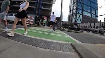 Charlotte Electric Unicycle Commute 4/19/2023