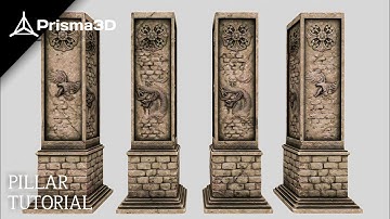 Pillars 3D Modaling-Turn 2D Images into 3D Objects with Prisma3d!