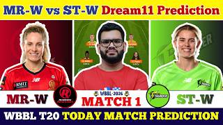 Download lagu MR-W vs ST-W Today Match Prediction| MR vs ST Dream11 Prediction| MR-W vs ST W-W Today Dream11 Match