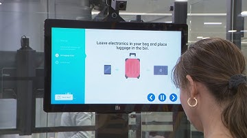 TSA unveils new self service screening system at Harry Reid Airport