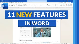 11 new features in Microsoft Word for 2024 by Mike Tholfsen 58,284 views 2 months ago 7 minutes, 13 seconds