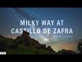 Milky way at castillo de zafra