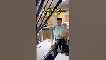 Parallel visual spider robotic arm#industrial #Weldingrobot #robot #walding #collaborativerobot