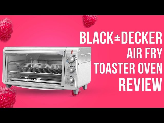 BLACK+DECKER TO3265XSSD Extra Wide Crisp 'N Bake Air Fry Toaster