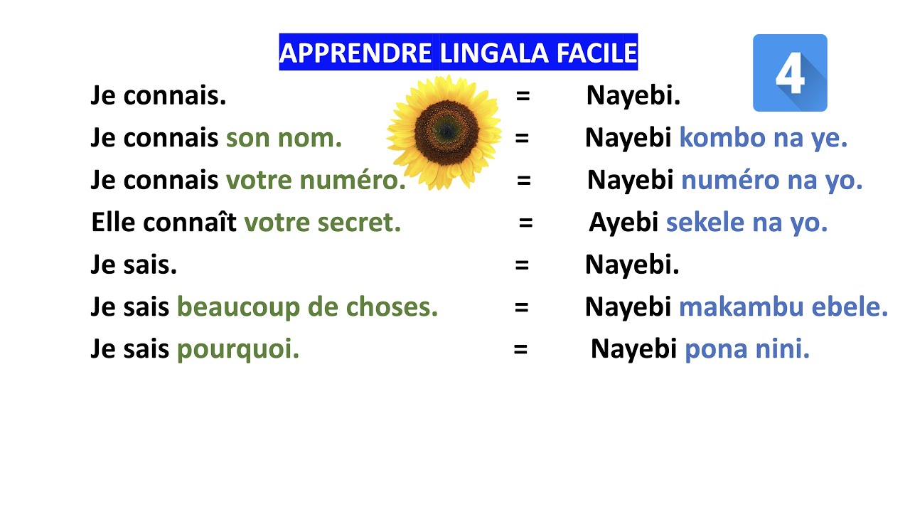 Comment apprendre à parler le lingala ?