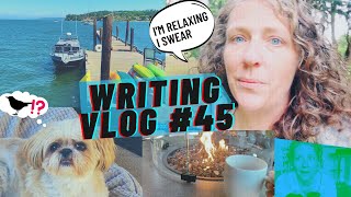 Not writing and getting attacked by crows on vacation | Writing a book from start to finish pt. 28