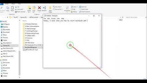How to Count Number of pages of Multiple pdf