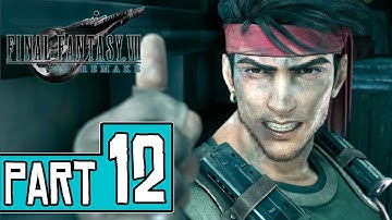 Final Fantasy VII Remake Walkthrough Part 12 (PS4 Pro) FULL GAME No Commentary @ 1080p ᴴᴰ ✔