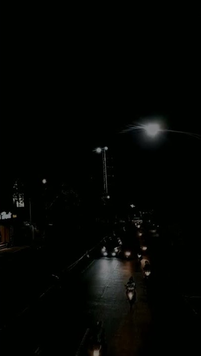 mentahan story wa aesthetic estetik malam jalan