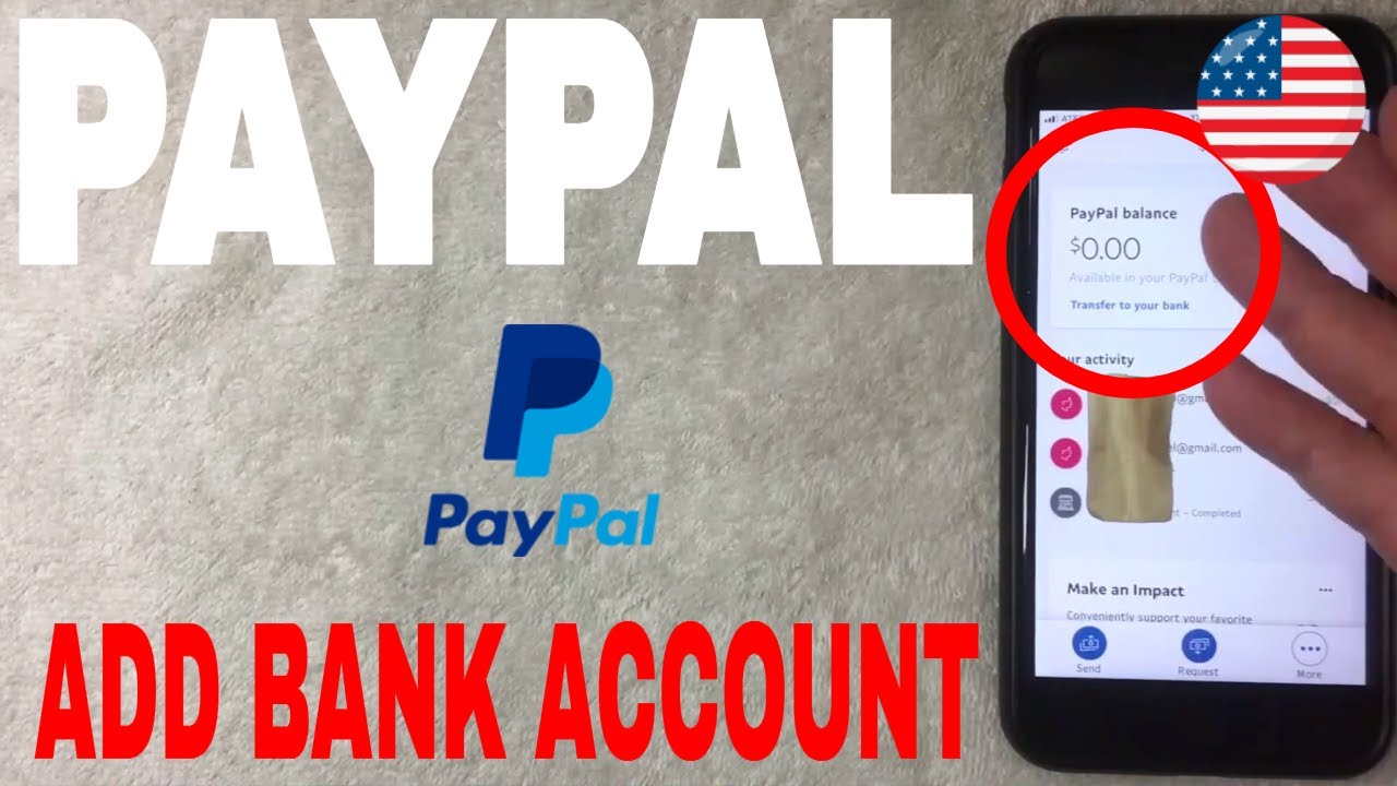 How To Add Bank Account To Paypal YouTube