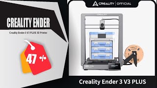 Creality Ender-3 V3 Plus 3D Printer Corexz 600Mms Direct Extruder All-Metal Two Fans Y-Axis Dual
